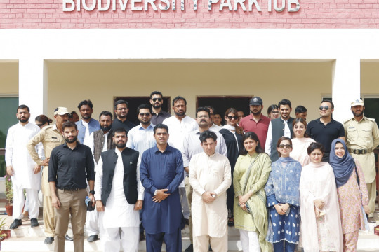 Officers of 46th Special Training Program of PAS from Civil Services Academy Lahore visited CIDS and Biodiversity Park