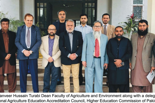 “Accreditation and Future Prospects: The Islamia University of Bahawalpur’s Faculty of Agriculture and Environment”