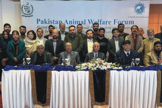 Prof. Dr. Khalid Mansoor and Dr. Musadiq Idris from IUB participated in the first Pakistan Animal Welfare Forum