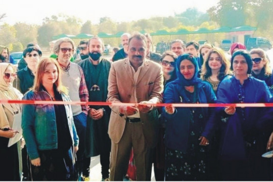 Inauguration of BFA Degree Show Spring 2025 at the Islamia University of Bahawalpur