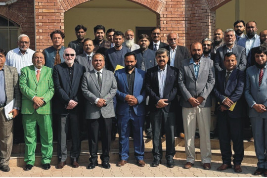 Prof. Dr. Muhammad Amjad and Dr. Shahab Niazi participated in a three-day workshop organized by PEC and NFC IET.