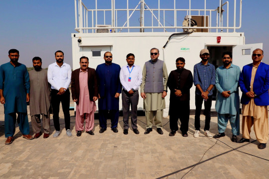The Punjab government has installed two modern monitoring stations at the IUB to measure air quality index.