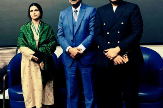 Dr. Farhana Altaf, Principal UCAD, has been awarded the Quaid-e-Azam Gold Medal by the Istehkam e Pakistan Foundation.