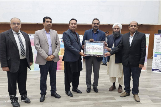 2nd Research Exhibition for the final-year students of BS English Linguistics at Khawaja Farid Auditorium, BJC