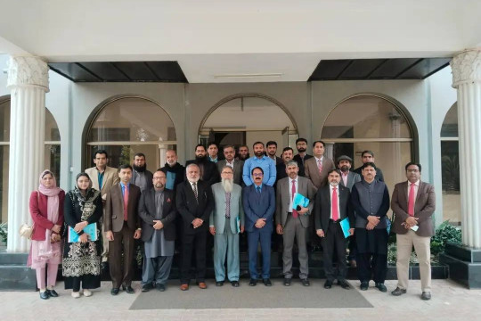 A delegation of the National Agriculture Education Accreditation Council, Pakistan visited the IUB