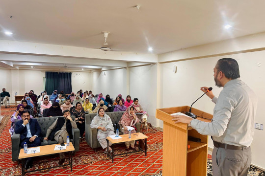 IUB organized a training workshop on Outcome-Based Education for affiliated colleges of Bahawalpur.