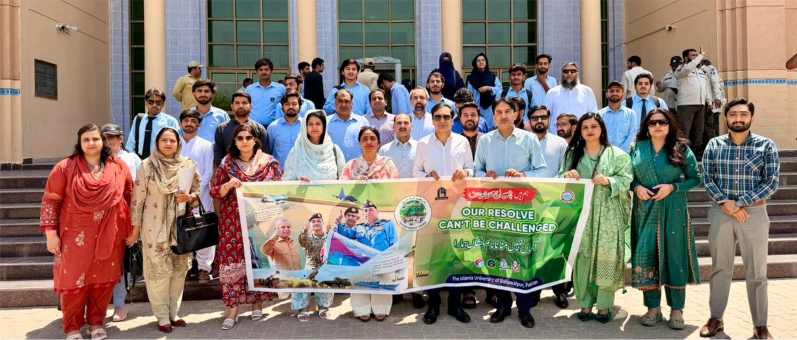 Panel discussion and awareness walk on the completion of one year of the Marka e Haq Bunyan ul-Marsoos.
