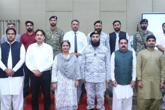 Awareness and motivational lecture on job opportunities in Pakistan Navy organized by IUB and Pakistan Navy