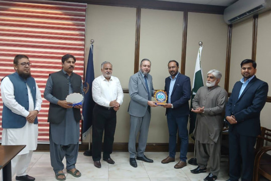 IUB and CAB International organized a training workshop at the VC Secretariat, Baghdad ul Jadeed Campus.