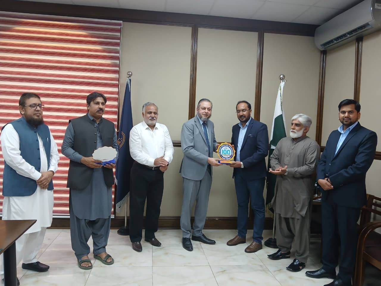 IUB and CAB International organized a training workshop at the VC Secretariat, Baghdad ul Jadeed Campus.