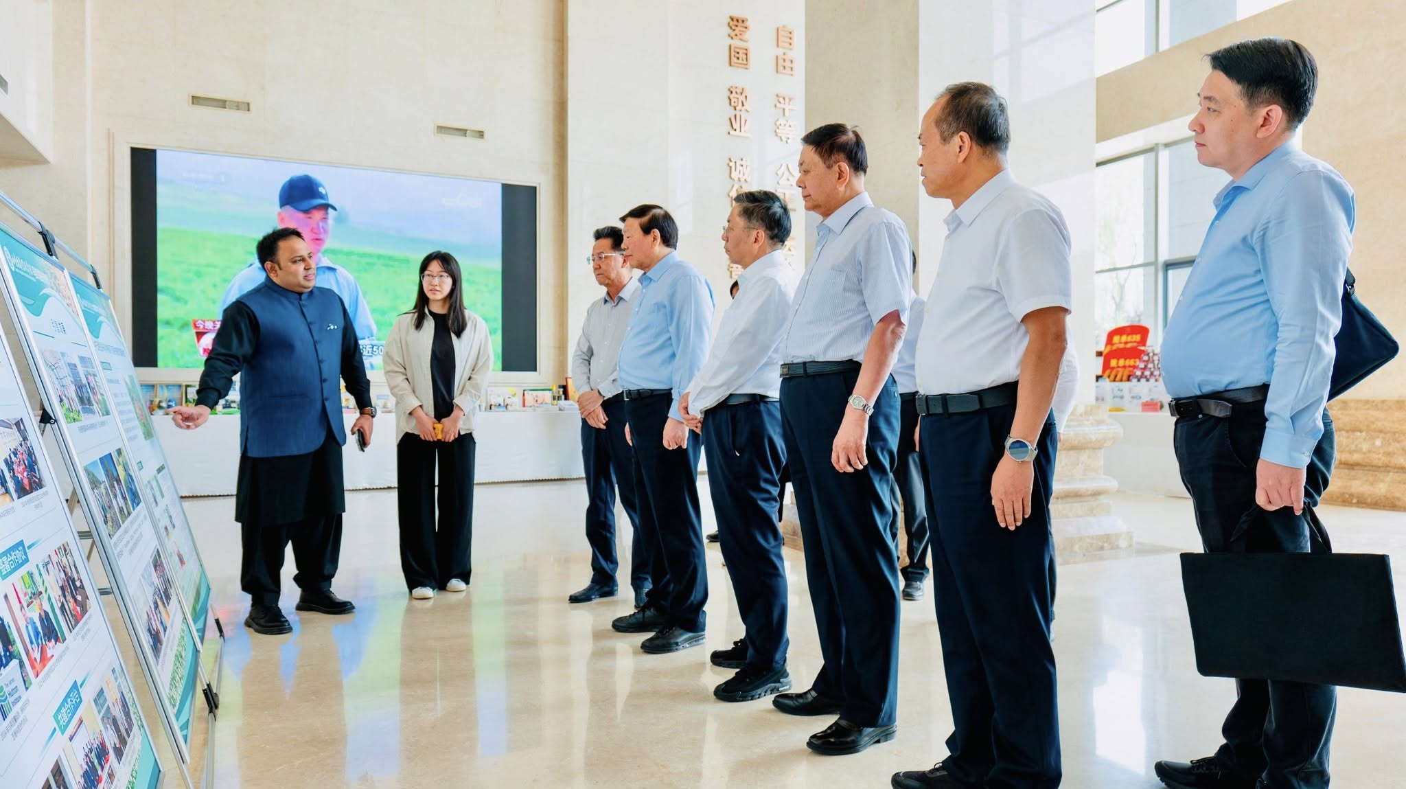 Proud moment of IUB: Dr. Muhammad Ali Raza participated in a high-level visit to China as an agricultural scientist.