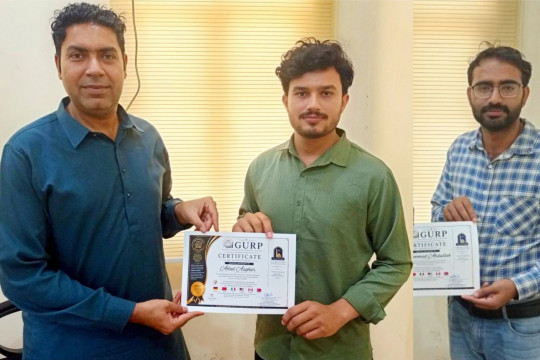 Another milestone for IUB students: International achievement for two students of Department of Electronics Engineering