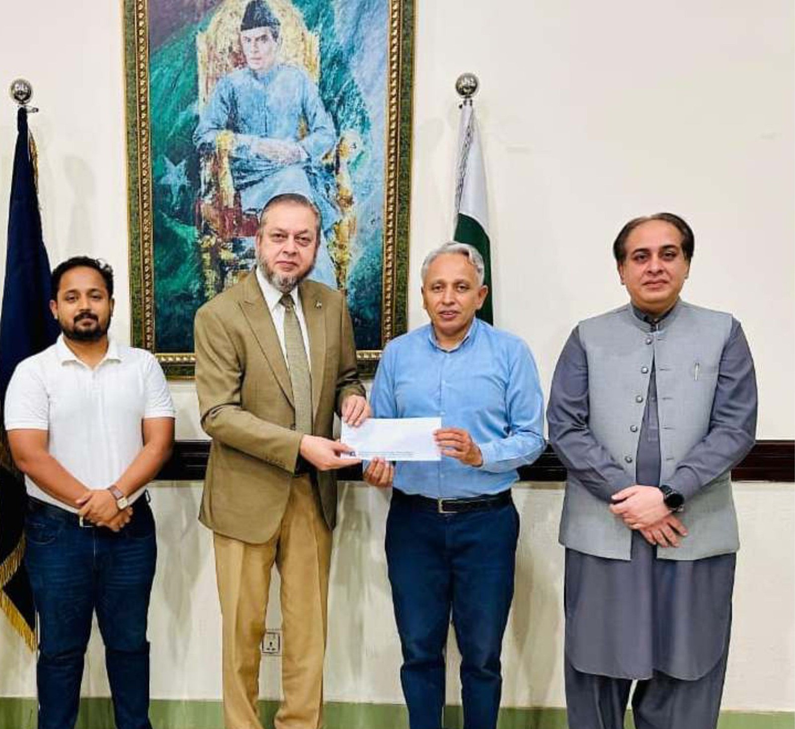The Omar Khayyam Scholarship announcement for IUB social work students