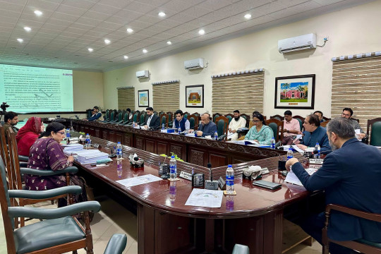 The 93rd meeting of the Syndicate of the Islamia University of Bahawalpur was held at Abbasia Campus
