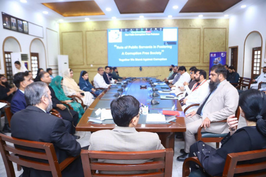VC IUB Attends Workshop of NAB Multan at DC Office Bahawalpur as Chief Guest