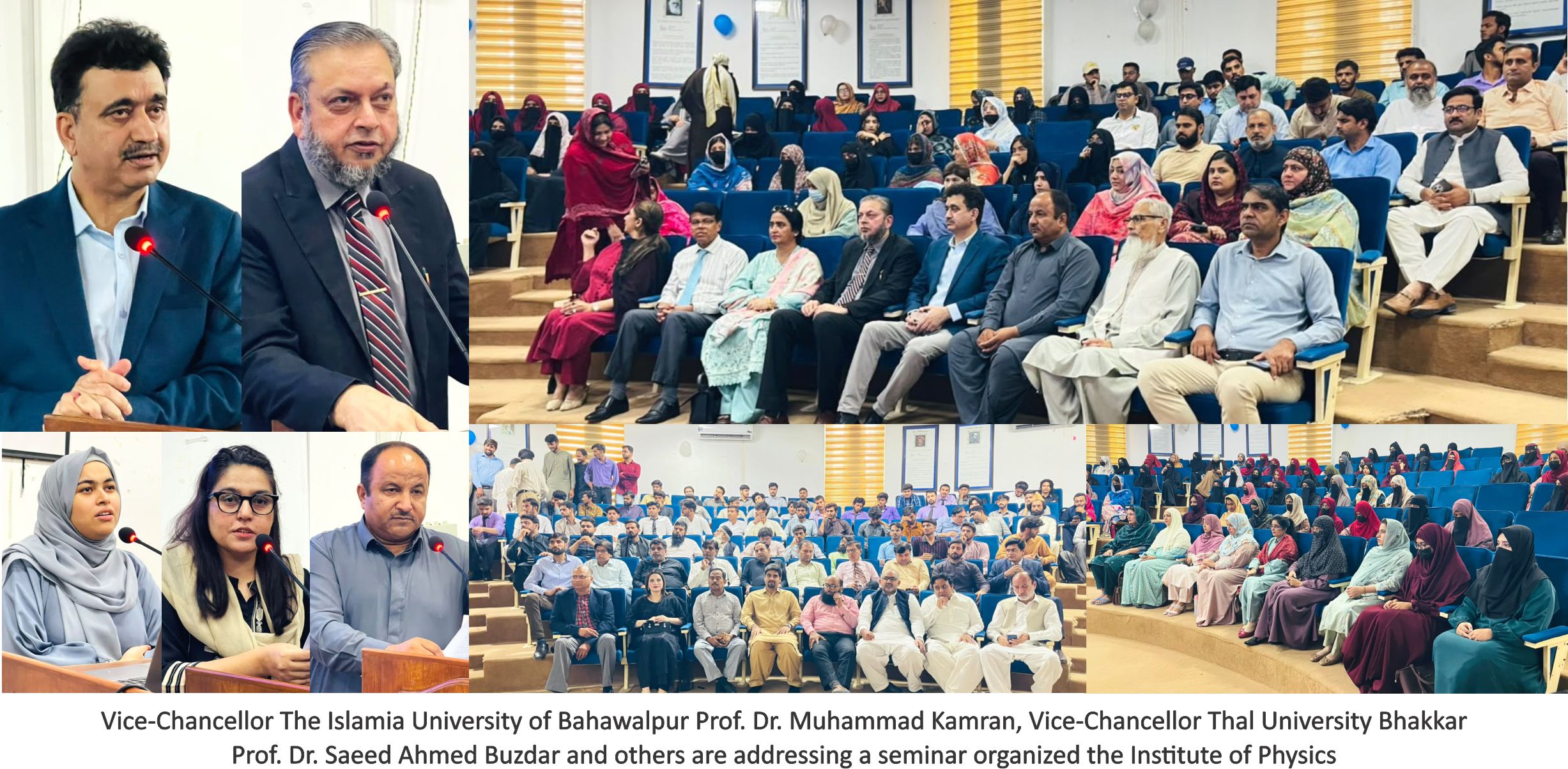 The Institute of Physics IUB organized Institutional Seminar Series at the Jinnah Auditorium