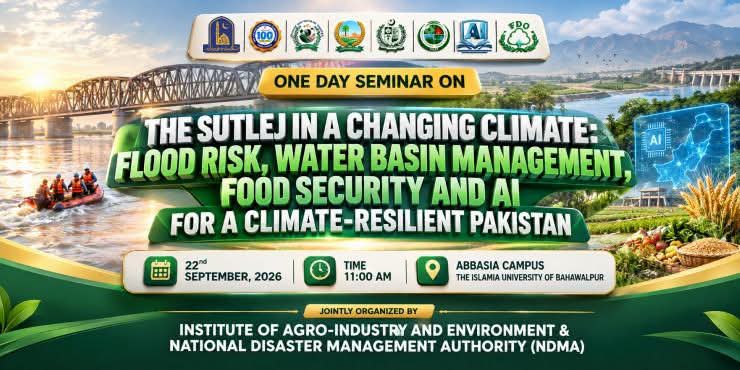 A seminar on THE SUTLEJ IN A CHANGING CLIMATE