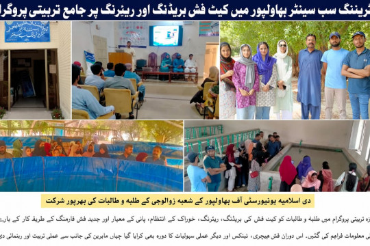 A Training Program on Catfish Breeding and Rearing