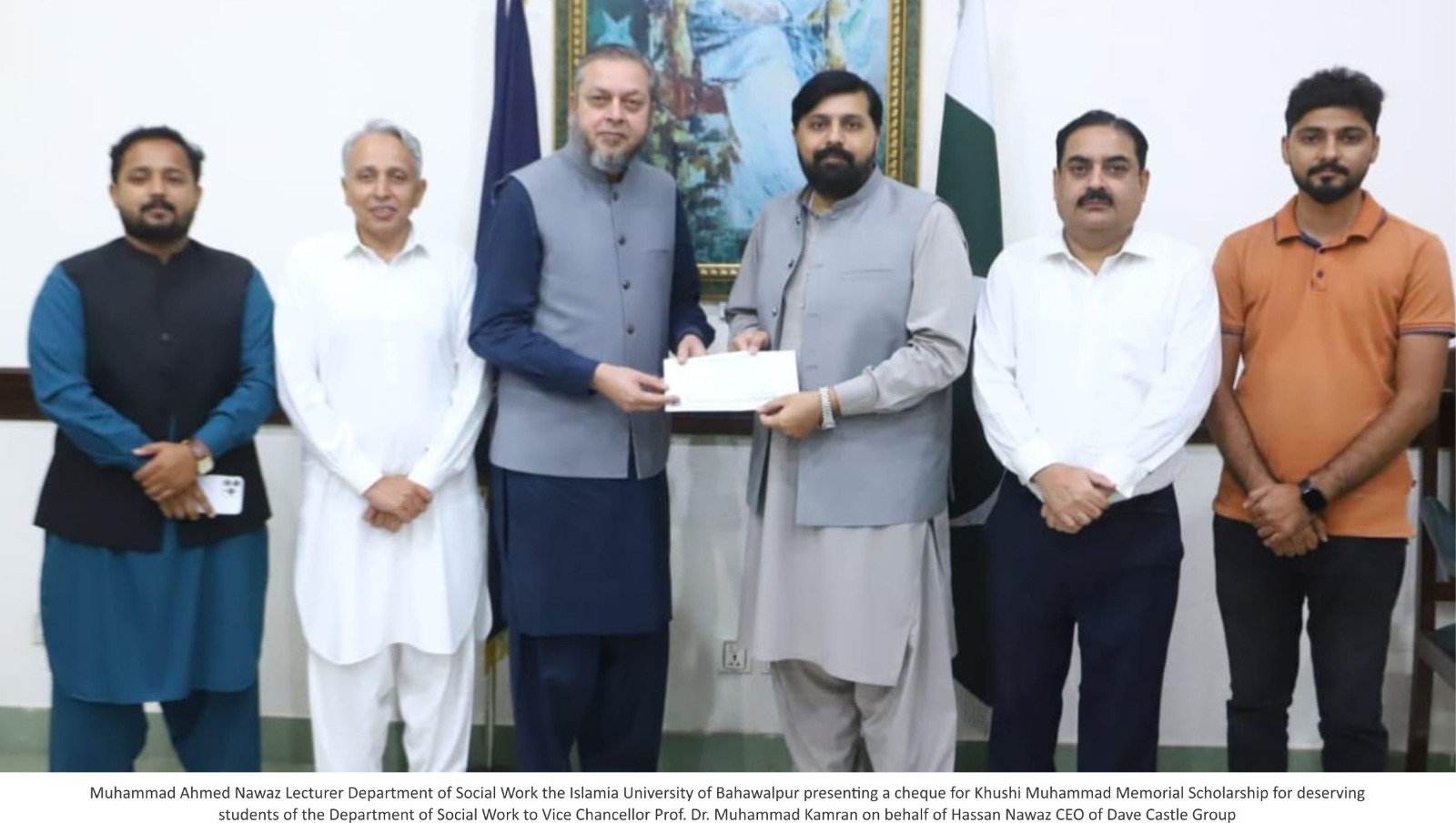 CEO of Dave Castle has announced 10 scholarships under the Khushi Muhammad Memorial Scholarship