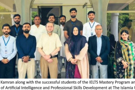 The Centre of Artificial Intelligence and Professional Skills Development organised a certificate distribution ceremony