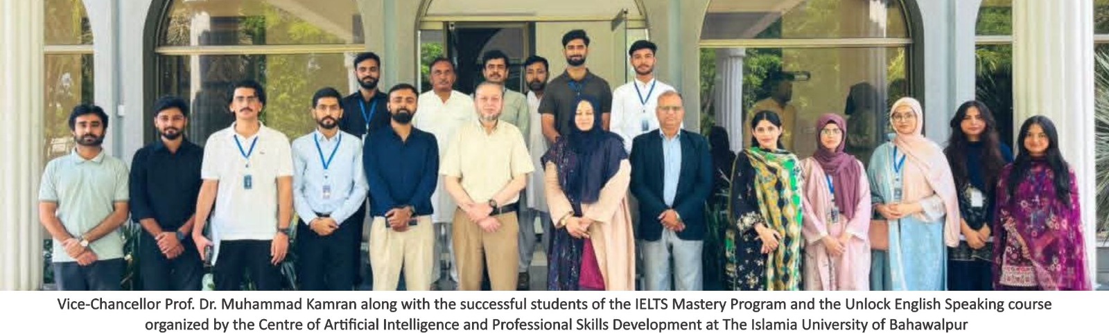 The Centre of Artificial Intelligence and Professional Skills Development organised a certificate distribution ceremony