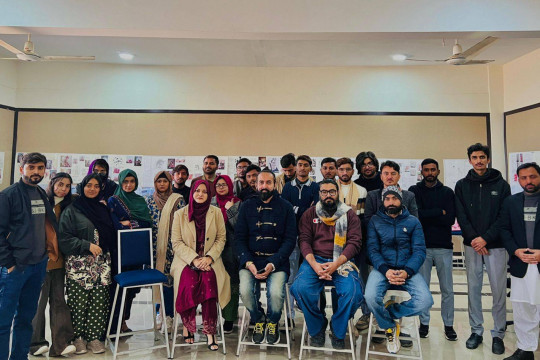 3D Artwork display at the Department of Architecture, IUB