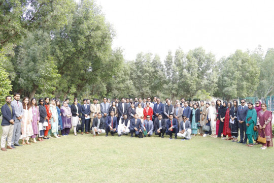 Probationary Officers of the 52nd Common Training Program (CTP) from Civil Services Academy Lahore visited the IUB