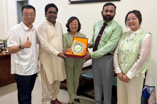 IUB' faculty members attended International Desert Horticulture Conference held by MNS-UAM and China