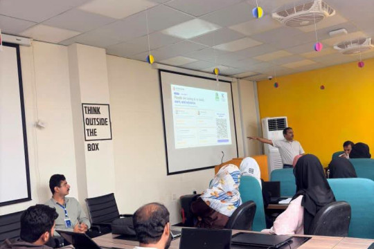 AI Bootcamp organized at The IUB Under the vision of the Worthy VC Engr Prof. Dr. Muhammad Kamran