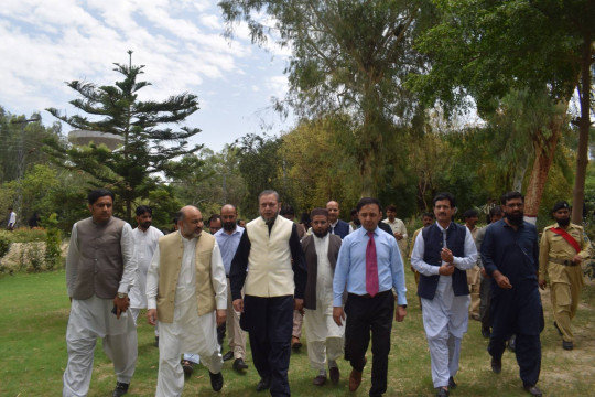 Prof. Dr. Muhammad Kamran Vice Chancellor the Islamia University of Bahawalpur visited the Bahawalnagar Campus