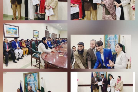 Certificate Distribution Ceremony of 3-Days Free Medical Camp