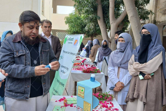 Entrepreneurship Expo is held at the faculty of Chemical and Biological Sciences, IUB