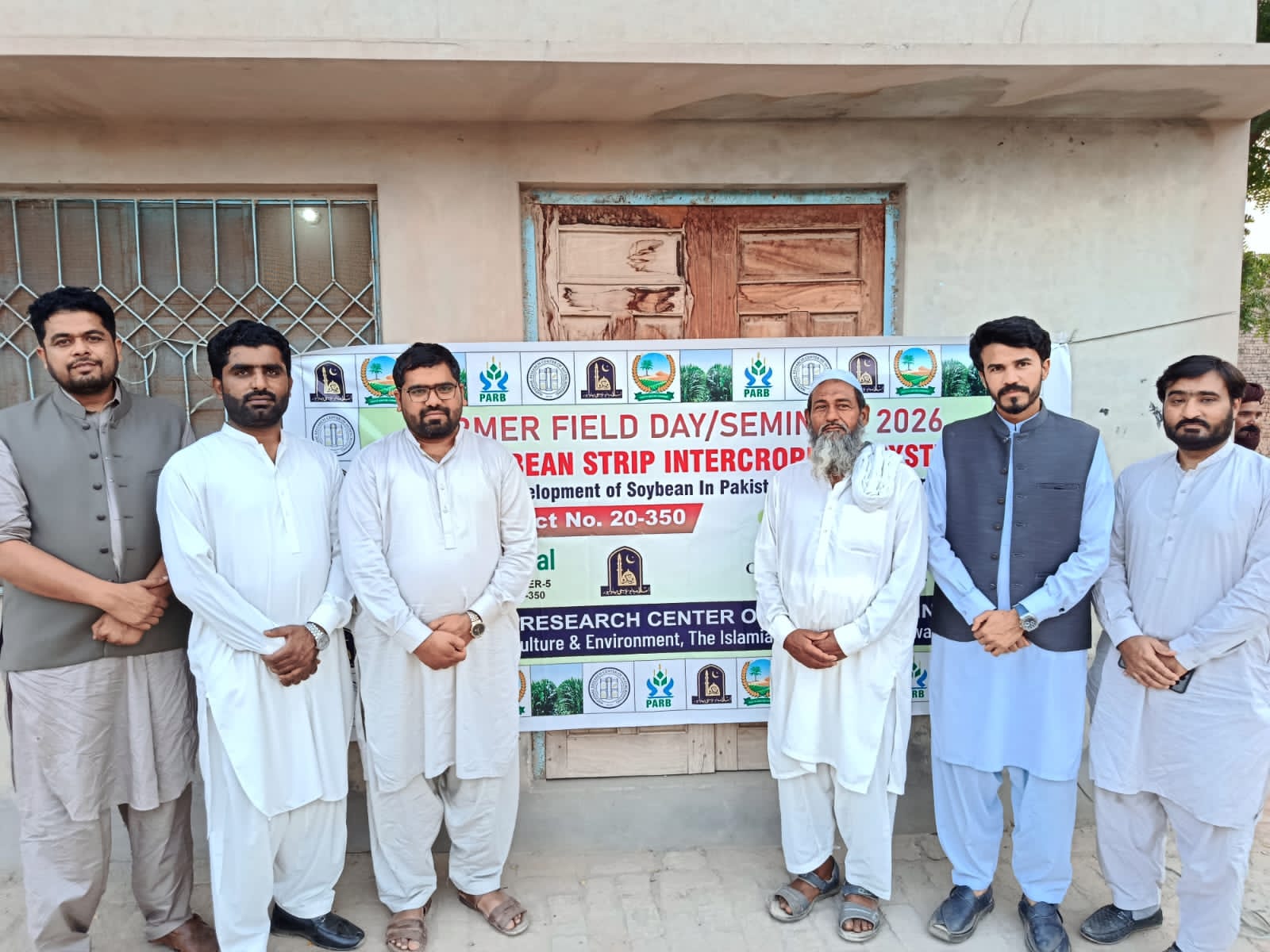 Farmers Day Seminar on maize–soybean intercropping technology was organized by the NRCI, IUB