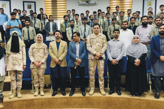 IUB and Police Station Anti-Narcotics Force Multan organized an interactive session at Baghdad ul Jadeed Campus