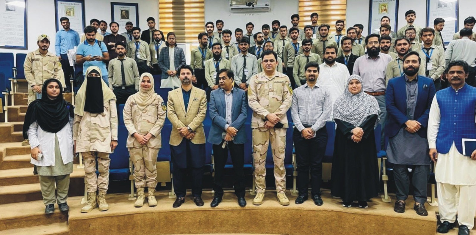 IUB and Police Station Anti-Narcotics Force Multan organized an interactive session at Baghdad ul Jadeed Campus