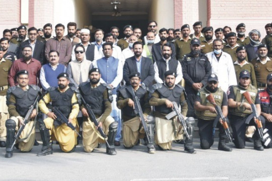 A mock security exercise was conducted in collaboration with the IUB Security Division and LEA of Bahawalpur District