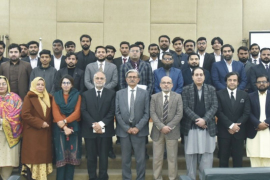 A seminar was organized by Faculty of Law, IUB, on the birth anniversary of Quaid-e-Azam Muhammad Ali Jinnah