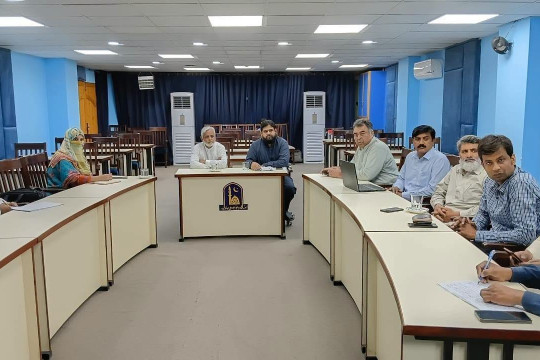 IUB QEC organized a training session titled “Strategies to Elevate Ranking of IUB” for the Faculty of Computing