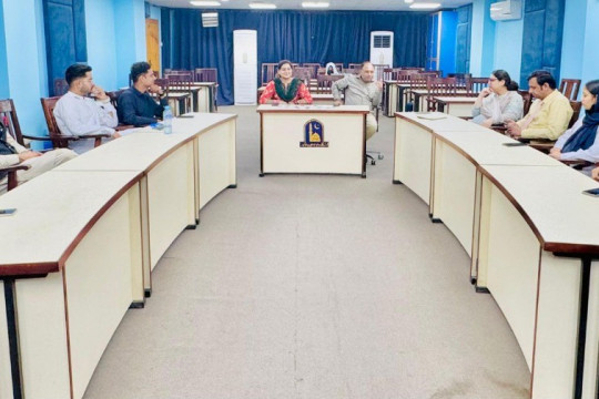 Academic webinar in connection with Kashmir Siege Day.