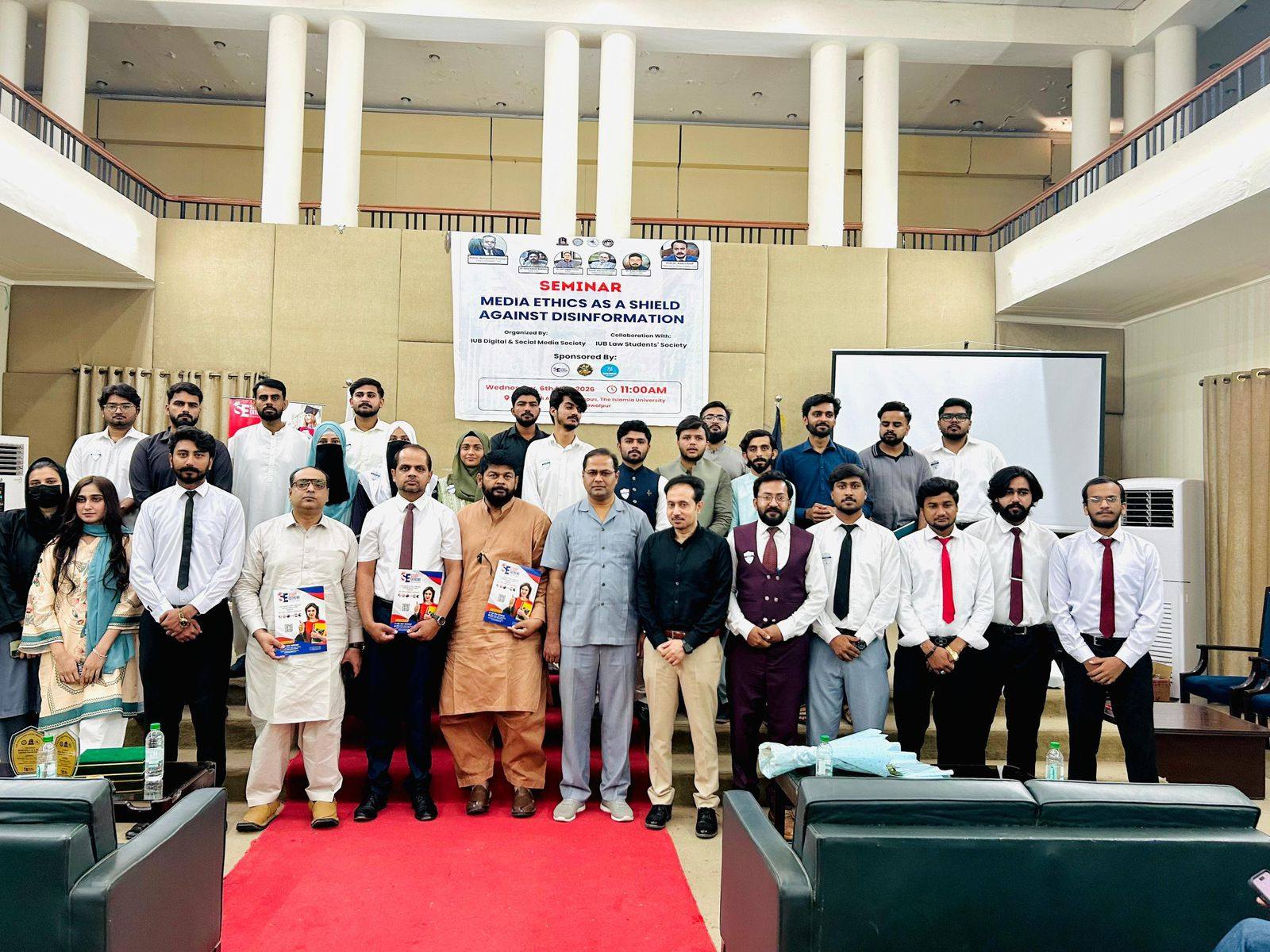 Celebration of the 1st year Marka-e-Haq Bunyan un Marsoos: Seminar on "Media Ethics as a Shield Against Disinformation"
