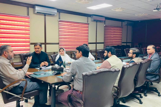 Meeting on Punjab Youth Innovation & Incubation Competition 2026 chaired by VC Prof. Dr. Muhammad Kamran