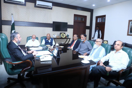 Retired Faculty Members of the Islamia University of Bahawalpur called on VC IUB