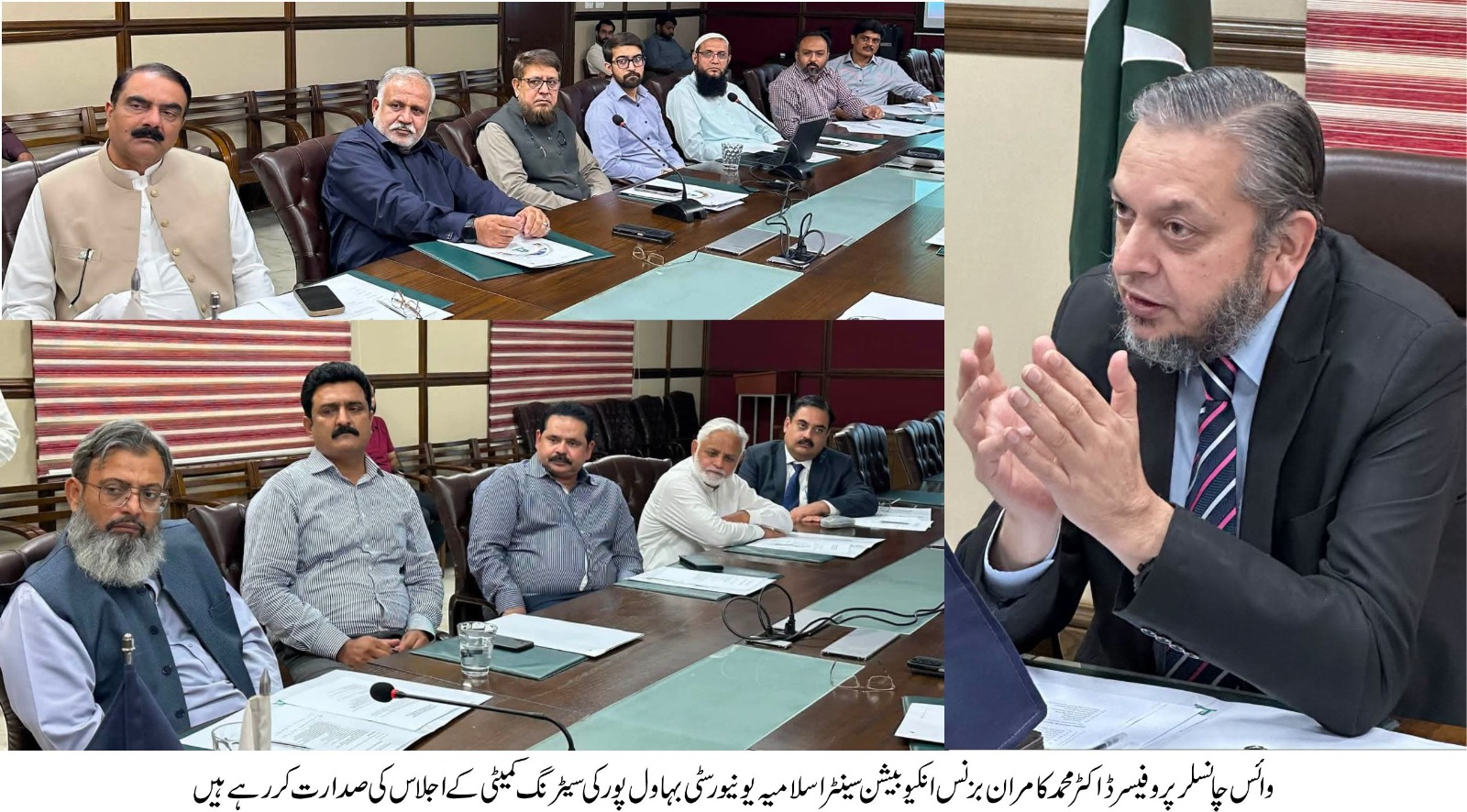 The first meeting of the Steering Committee of the Business Incubation Center, IUB