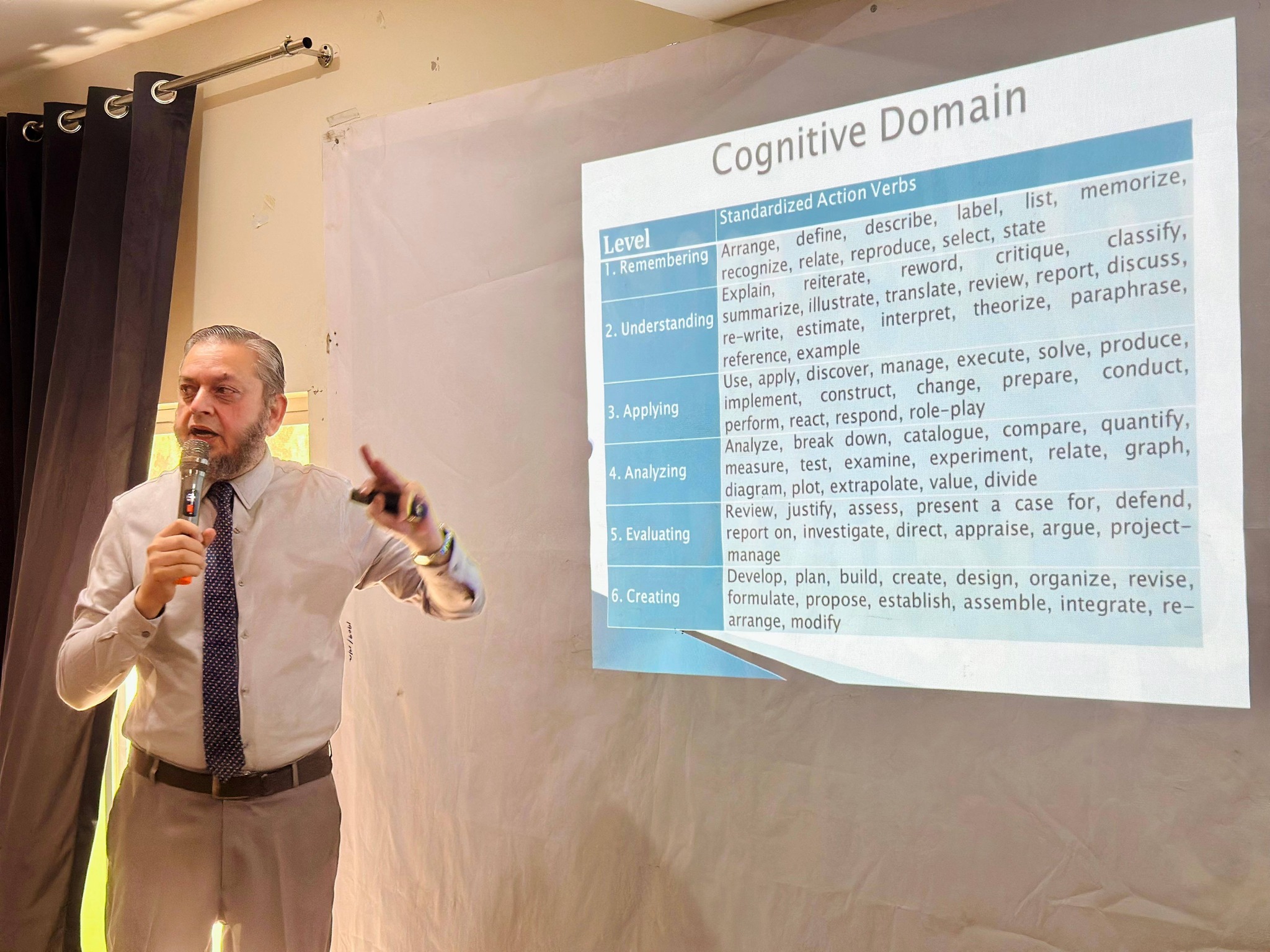 IUB organized a training workshop on Outcome-Based Education for affiliated colleges of Bahawalpur.
