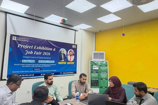 Project Exhibition, Job Fair & Scenario-Based Project Idea Discussion conducted at the IUB