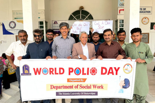 The Department of Social Work organized a commemorative event on World Polio Day