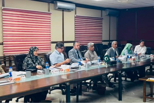 The selection board meeting for faculty positions in various departments was held at the IUB