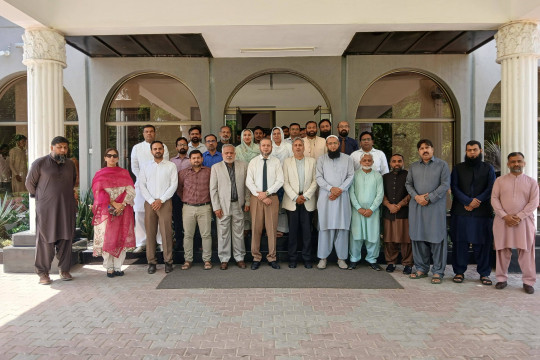 Seminar titled “Seminar on Co-Creating R4D Partnerships” at Vice Chancellor's Secretariat, Baghdad-ul-Jadeed Campus