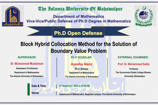 PhD Scholar Ayesha Nazir