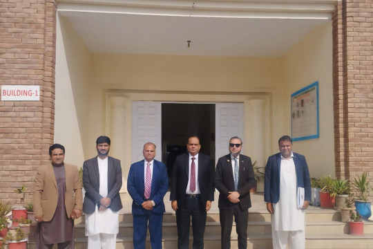 Vice Chancellor Prof. Dr. Muhammad Kamran visited the University of Layyah